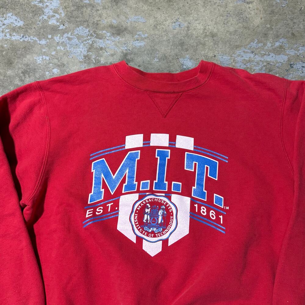 Vintage 90’s M.I.T. Massachusetts Of Technology Champion Crewneck